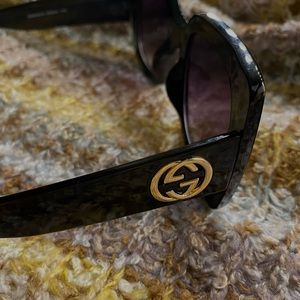 Authentic Gucci oversized sunglasses!